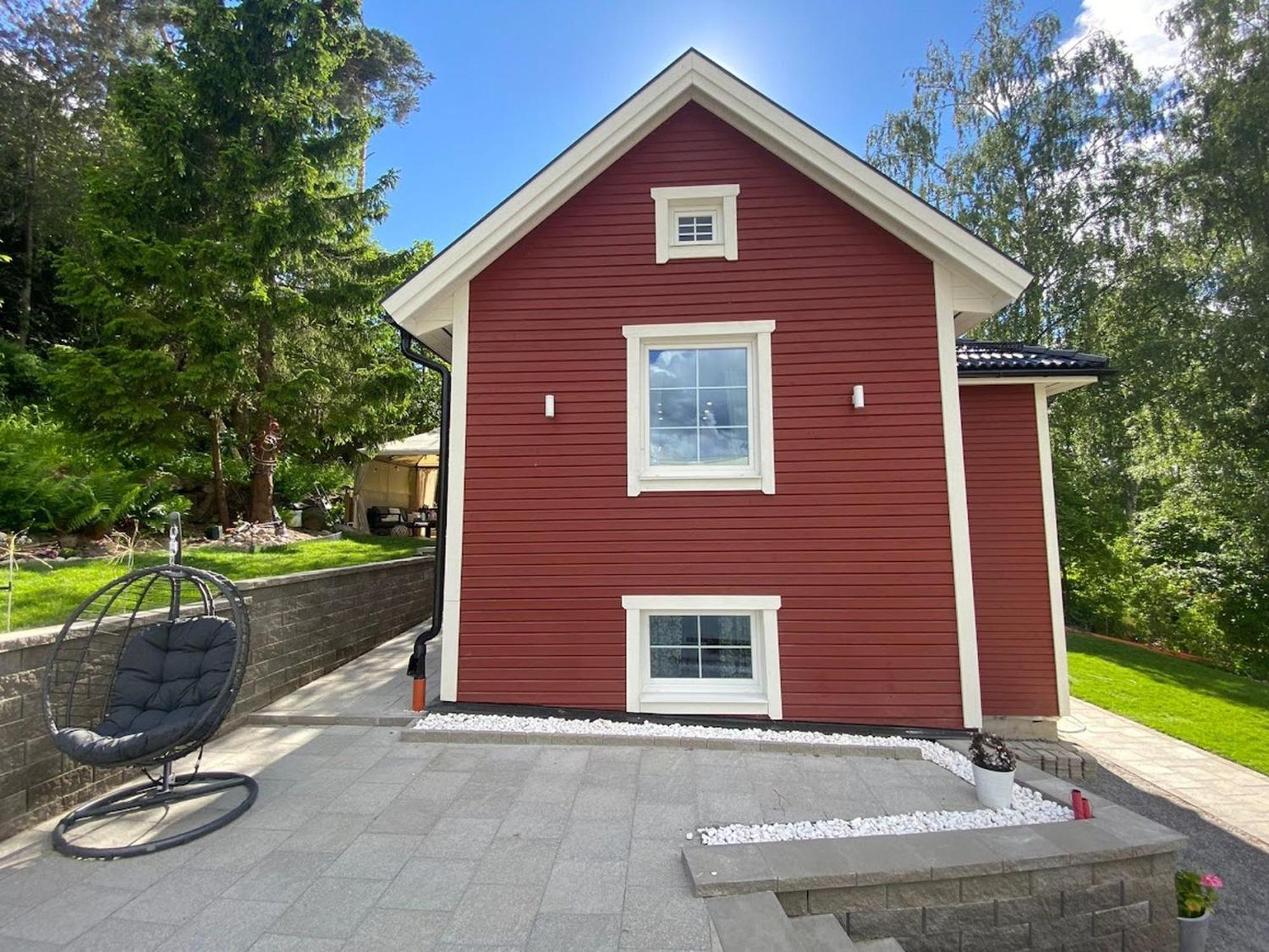 Charming In A Red House In * Stockholm